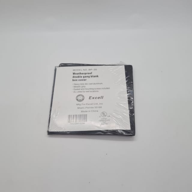 Compra TAPADERA CAJA CUADRADA 5" X 5" SKO contra agua, aluminio con empaque y tornillos,UL