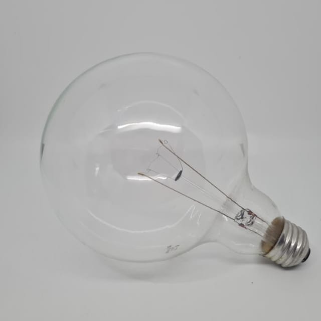 Compra BOMBILLA INCANDESCENTE GLOBO G40 5" CLARA  40W