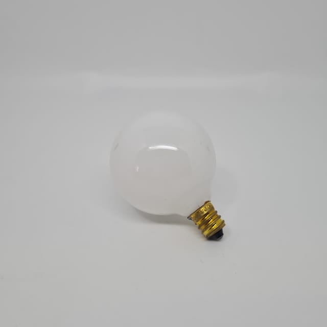 Compra BOMBILLA INCANDESCENTE E-12 REDONDA G16.5 BLANCA 40W 130V