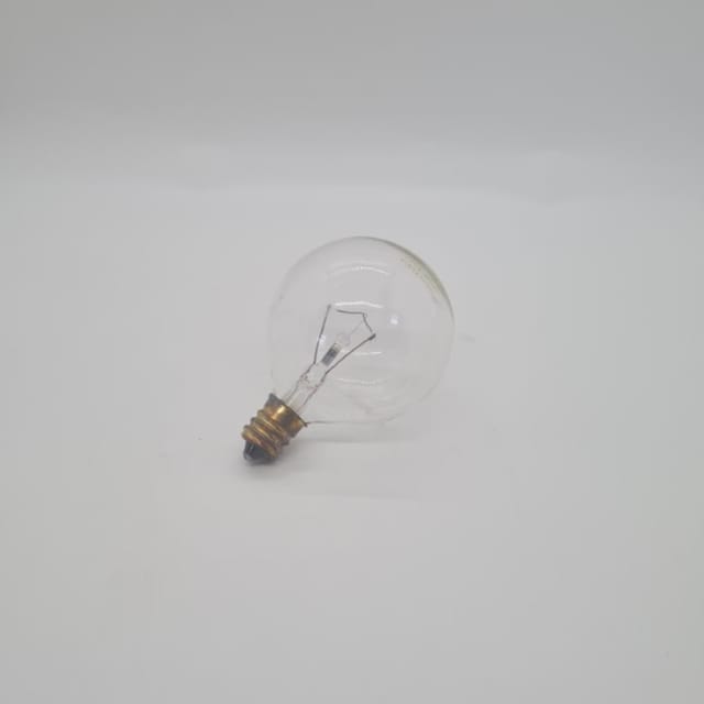 Compra BOMBILLA INCANDESCENTE E-12 REDONDA G16.5 CLARA 40W 130V