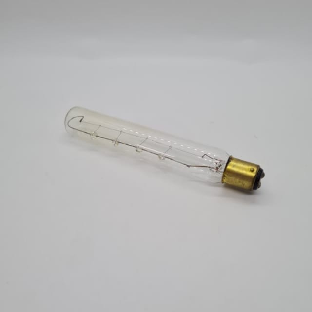 Compra BOMBILLA INCANDESCENTE BAYONETA 2 CONTACTOS  T-6 1/2 CLARA 25W 130V 5/2” largo