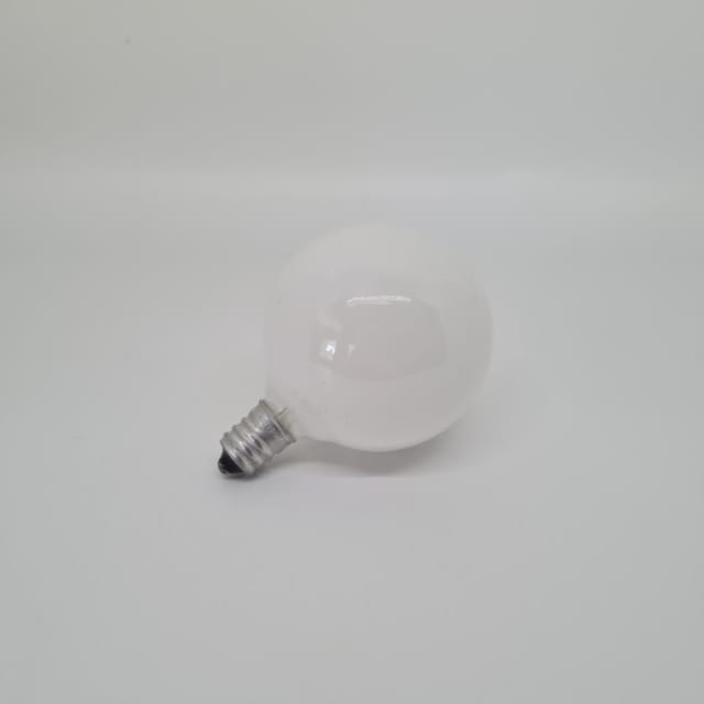 Compra BOMBILLA INCANDESCENTE E-12 REDONDA G16.5 BLANCA 25W