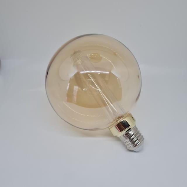 Compra BOMBILLA LED vintage forma globo G40 5” color ambar claro 3W 2000K 90-130V dimmerizable