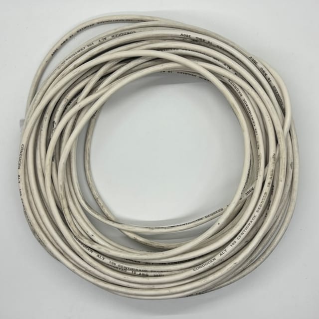 Compra CABLE SAE 10 BLANCO 300V 105C (AUTOMOTRIZ) (METRO)