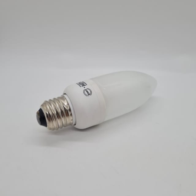 Compra BOMBILLA FLUORESCENTE VELA E-27  7W 120V 2700K
