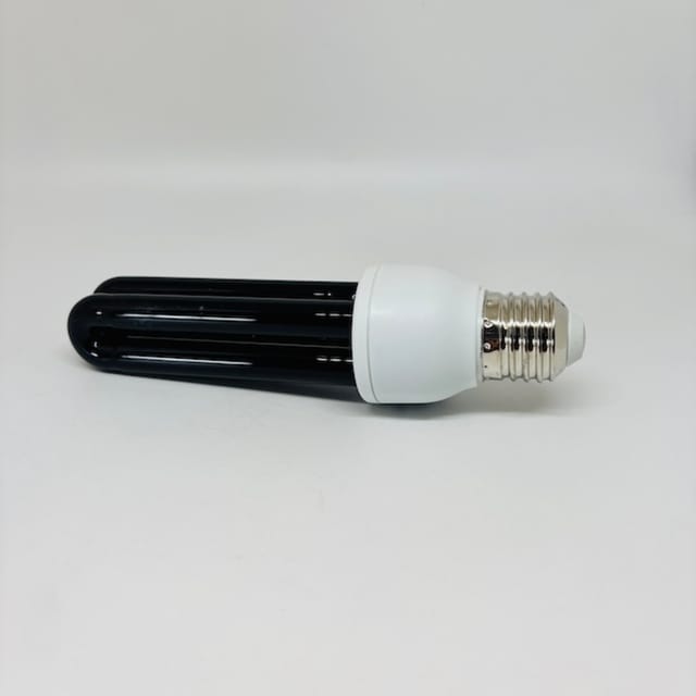 Compra BOMBILLA LUZ NEGRA AZUL FLUORESCENTE 2U 15W