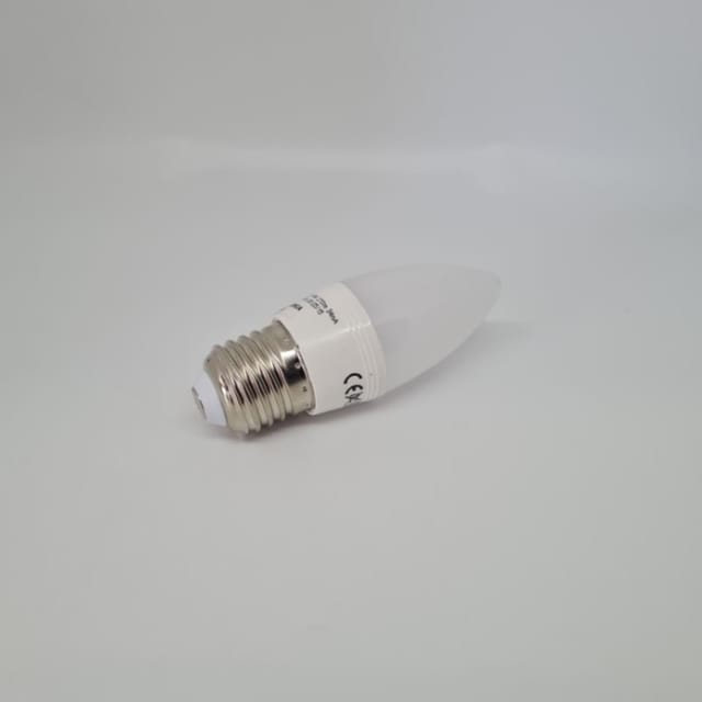 Compra BOMBILLA LED VELA BLANCA 3W 3000K 120V