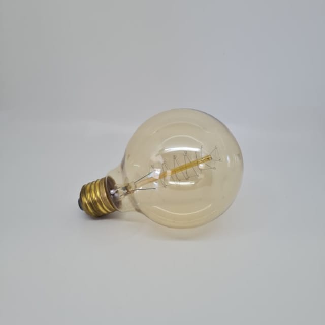 Compra BOMBILLA EDISON VINTAGE DECORATIVA GLOBO CLARO G25 110-220V
