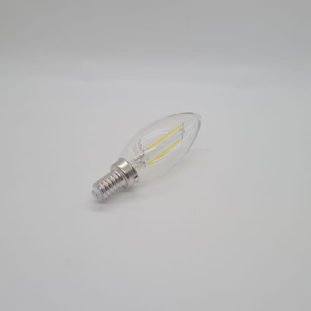 Compra BOMBILLA LED vintage E-12 vela clara 2W 6500K