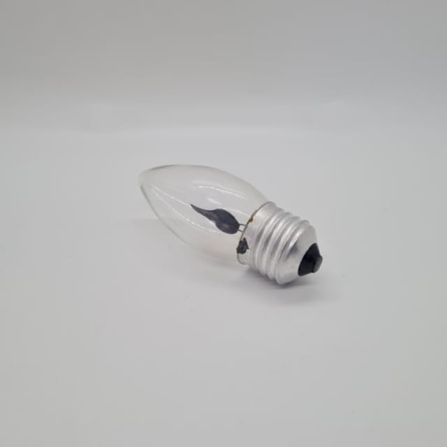 Compra BOMBILLA INCANDESCENTE FLICKER (TITILANTE) E-27 VELA