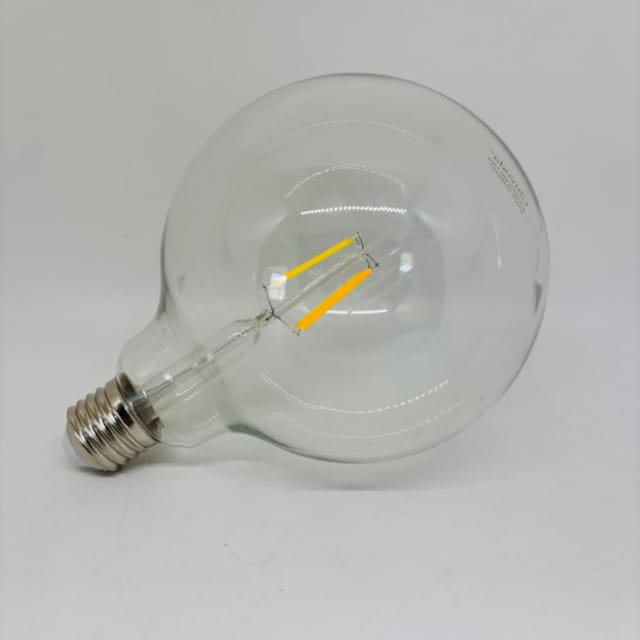 Compra BOMBILLA LED GLOBO G40 5" CLARA 6W 3000K 120V dimmerizable
