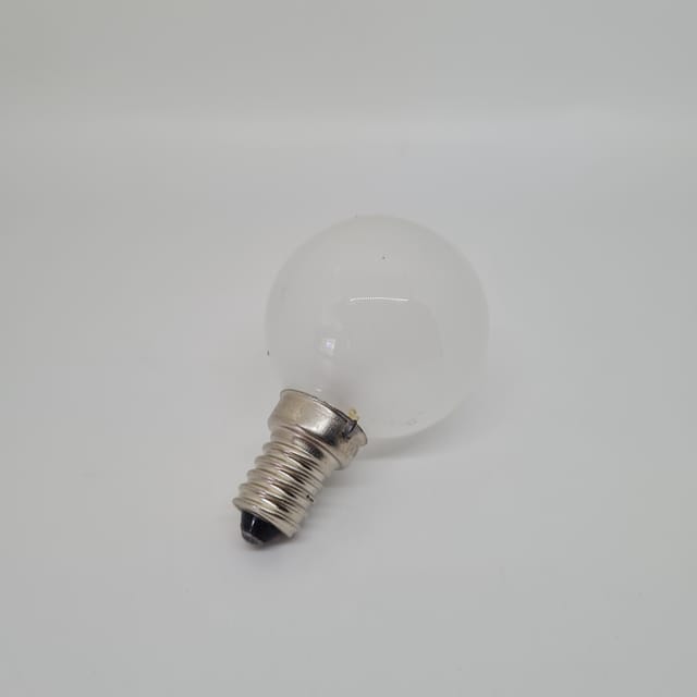 Compra BOMBILLA INCANDESCENTE E-14/S REDONDA G45MM OPACA 60W
