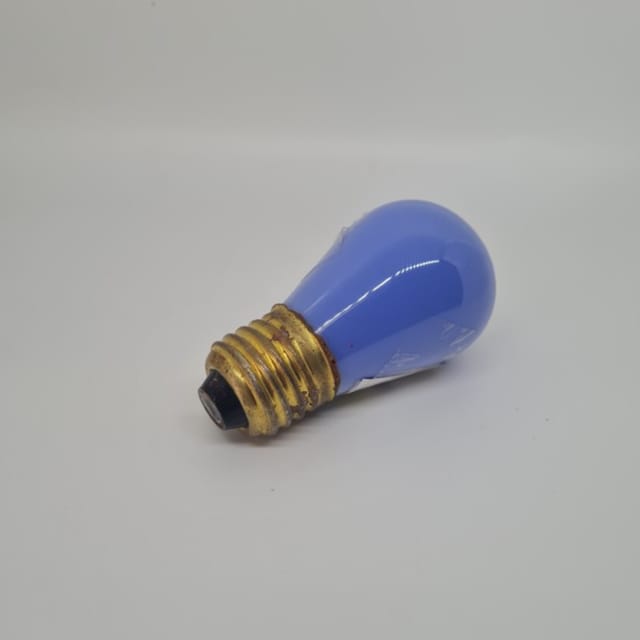 Compra BOMBILLA INCANDESCENTE ROTULO CERAMICO AZUL 10-15W