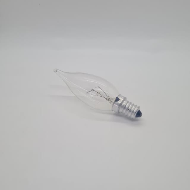 Compra BOMBILLA iNCANDESCENTE E-14/S VELA FLAMA CLARA 25W C35